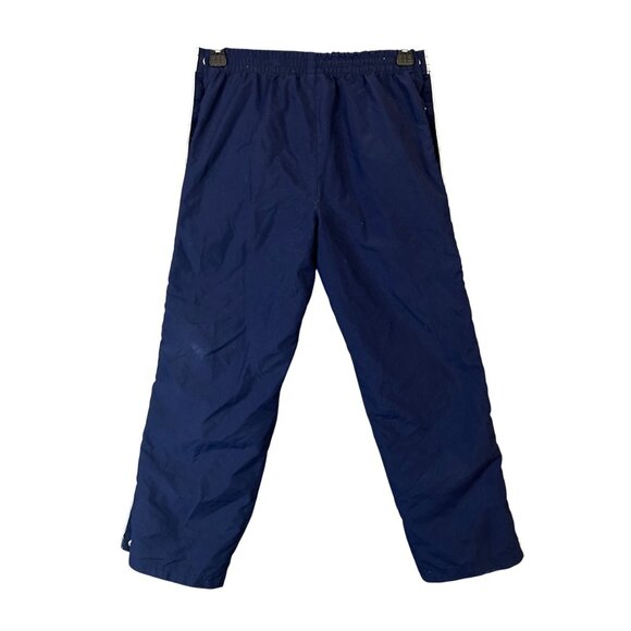 Reebok Boys Size 8 Breakaway Track Pants Snap Legs Elastic Waist Navy GUC - Picture 4 of 11
